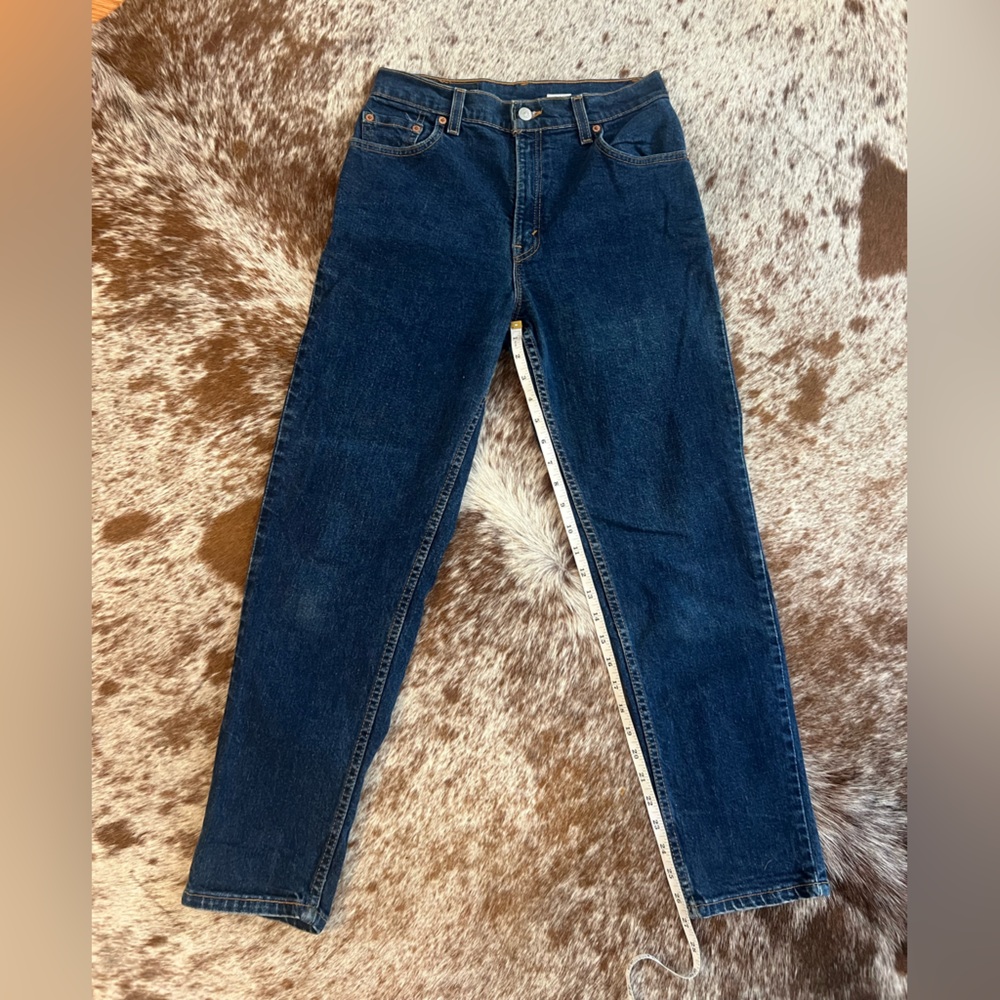 VINTAGE LEVIS - 550 Relaxed Fit Tapered Leg, Dark Wash